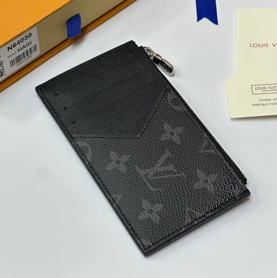 Держатель для карт Louis Vuitton, чёрный
