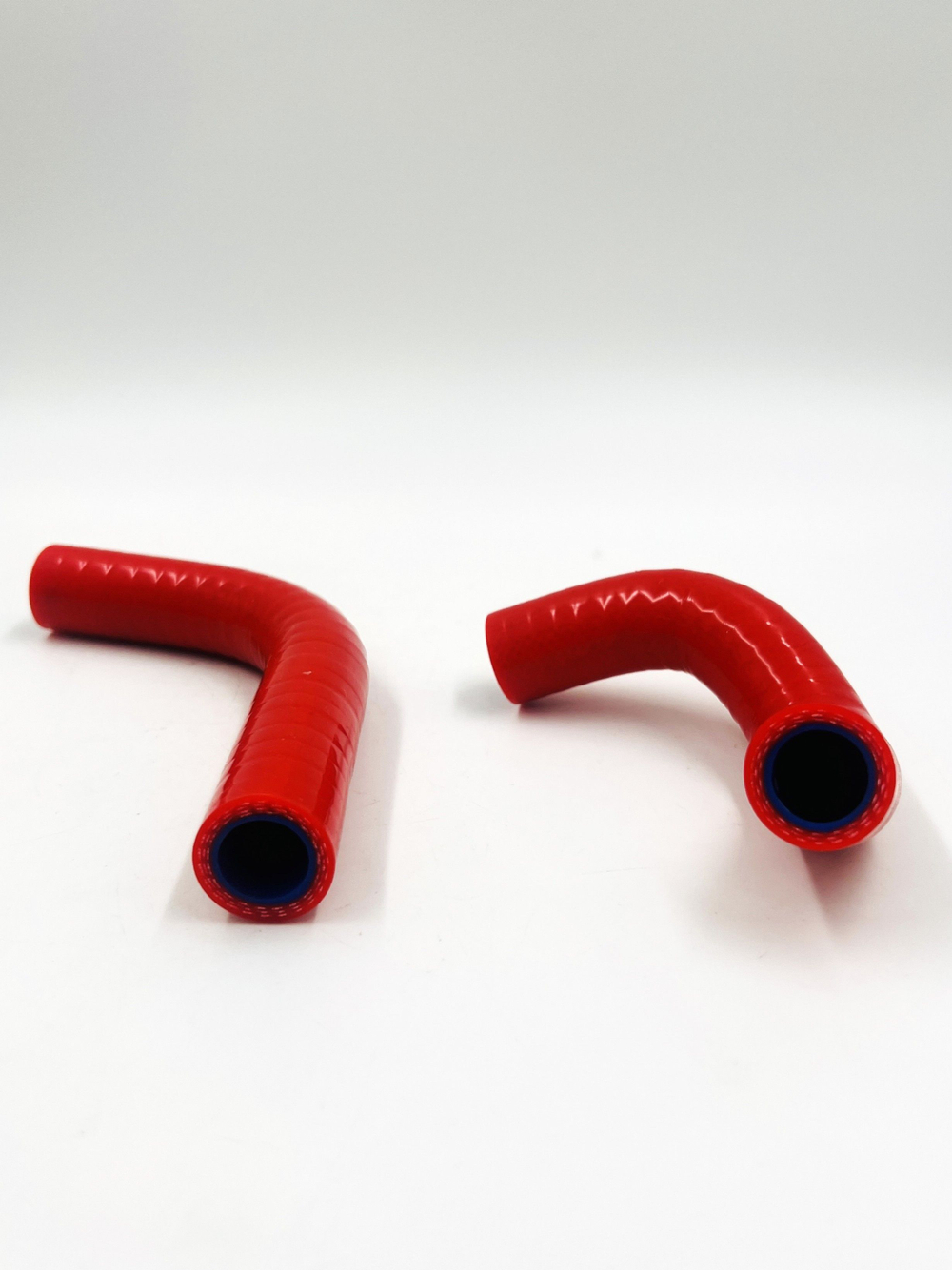 Патрубки отопителя ВАЗ 2101-07 силикон красные A-sport 2 шт