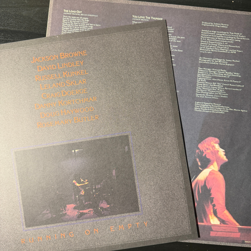 Jackson Browne – Running On Empty (Япония 1977г.)