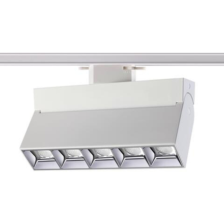 358665 PORT NT21 234 белый Светильник трековый однофазный трехжильный IP33 LED 4000K 25W 110-265V EOS