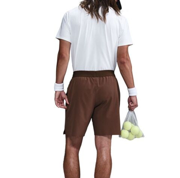 Мужские теннисные шорты Nike Court Advantage Dri-Fit 8in - cacao wow/белый