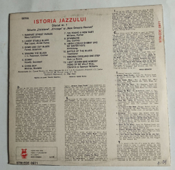 Винтажная виниловая пластинка LP История Джаза Выпуск 1 Orchestra Electrecord , dir. Alexandru Imre New Orleans Revival (Румыния 1974)