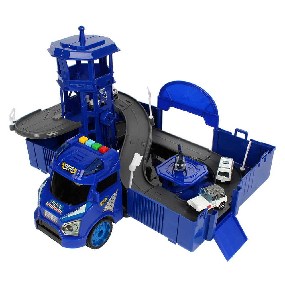 Парковка с транспортом, коробка 660-A259