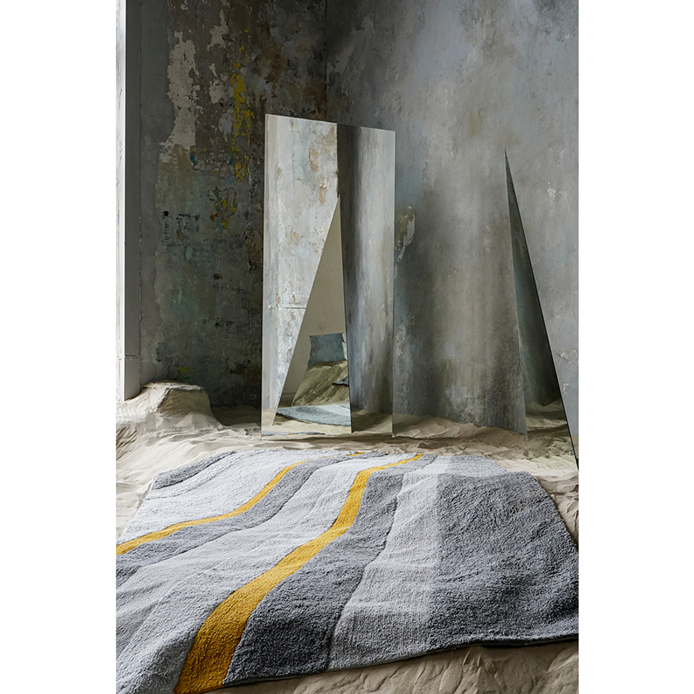 Ковер из хлопка с рисунком tulip field из коллекции terra, 120х180 см