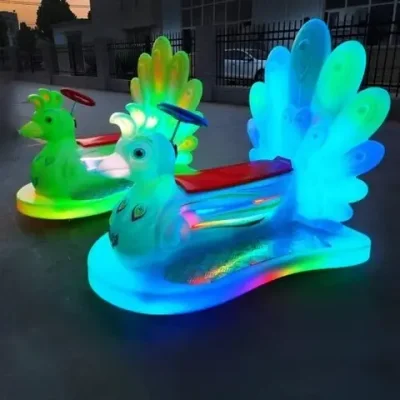 Прокатный аттракцион «Павлин» Электромобиль