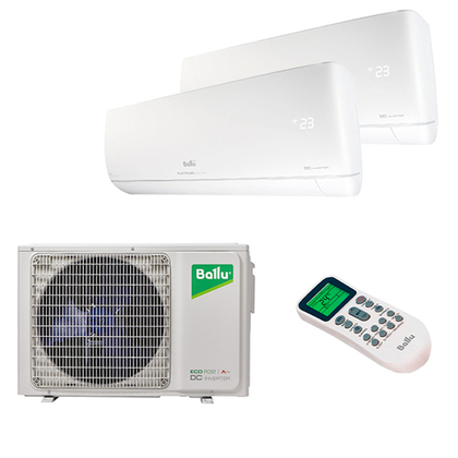 Мульти сплит-система Ballu на 2 комнаты (25+25 кв.м.) BSUI-FM