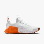 Кроссовки мужские Nike Free Metcon 6 (Бело-Оранжевые)
