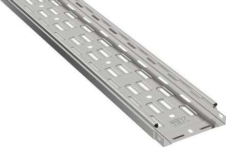 Лоток листовой перфорир. 150х35 L3000 сталь 0.45мм без боковой ESCA 3 IEK ES3-15-035-150-3-045