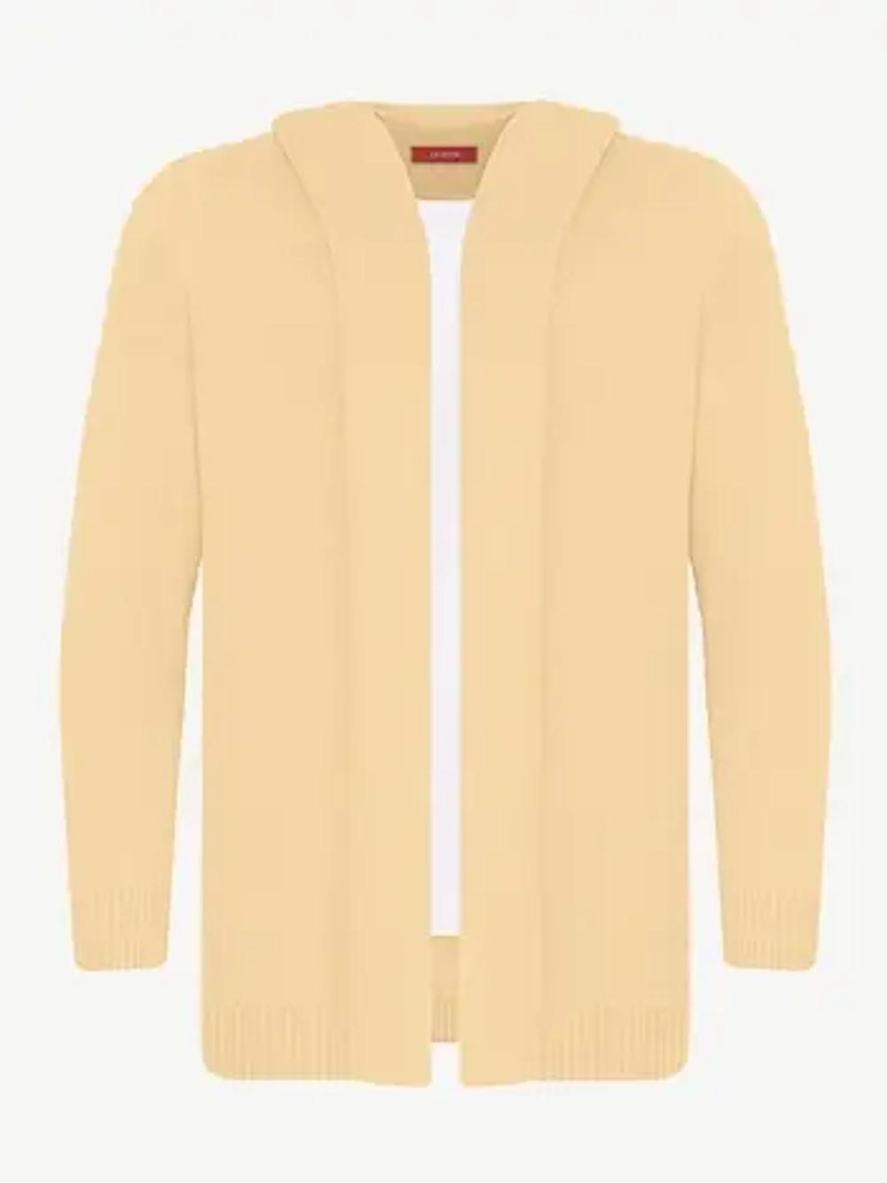 Кардиган с капюшоном из хлопка