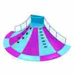 Горка вулкан «Альпинист» 10,6×5,3×3,8 м