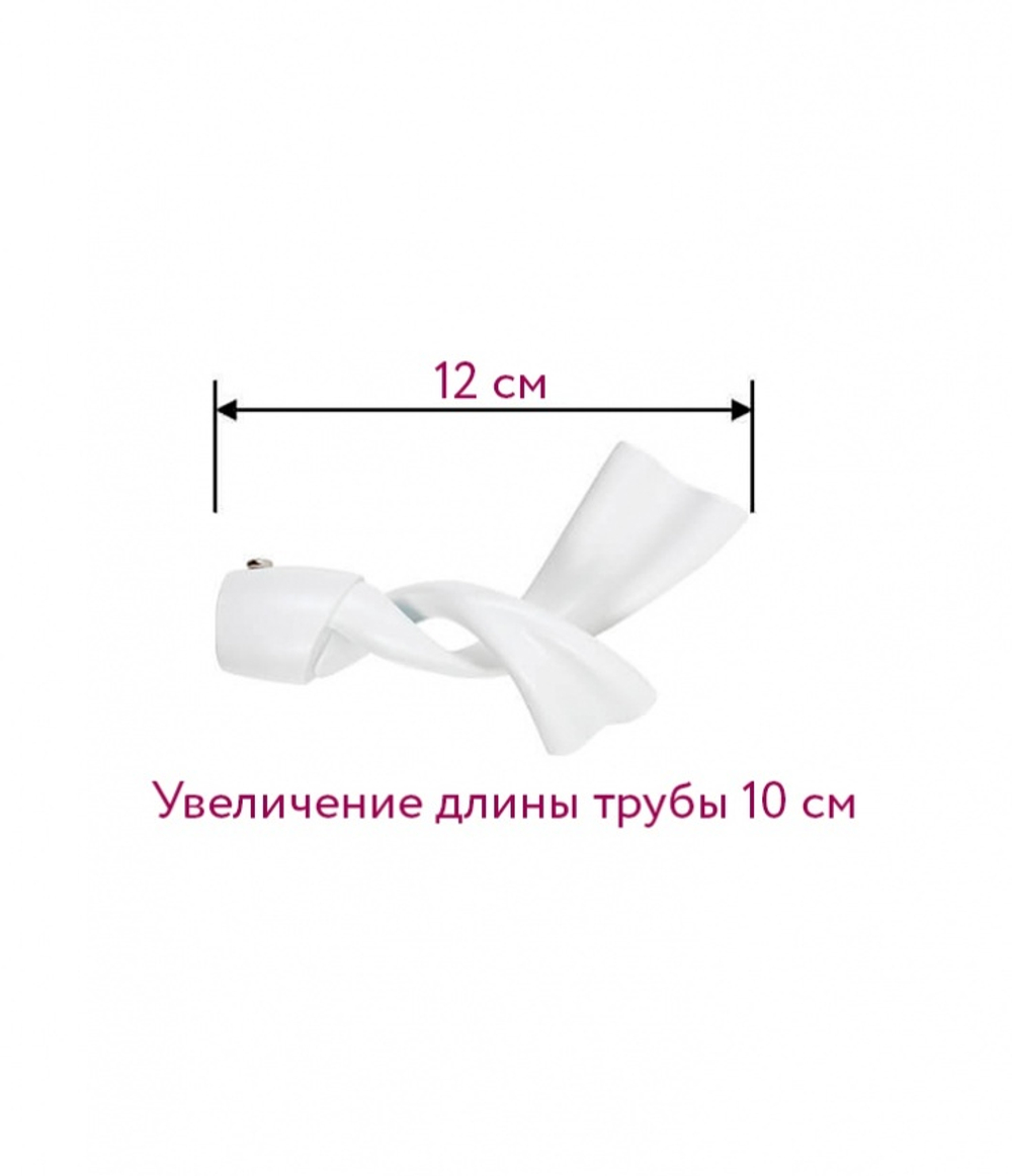 Наконечник для кованного карниза Сакура D 16/19