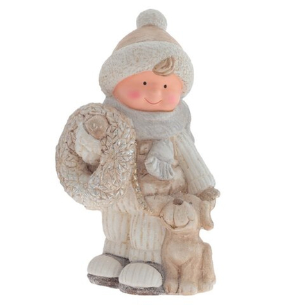 GAEM Фигурка декоративная "Ребёнок", L24 W21 H40,5 см