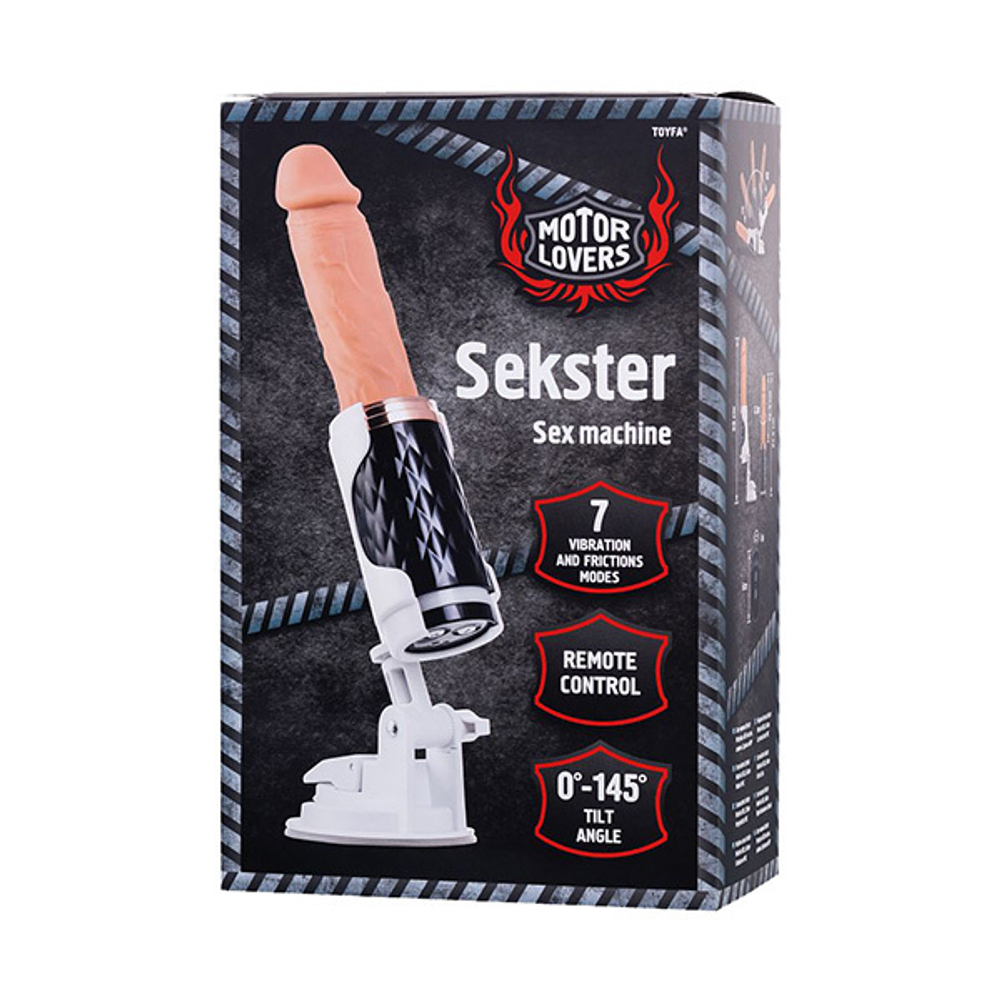 Черная секс-машина ToyFa Motor Lovers Sekster 456604