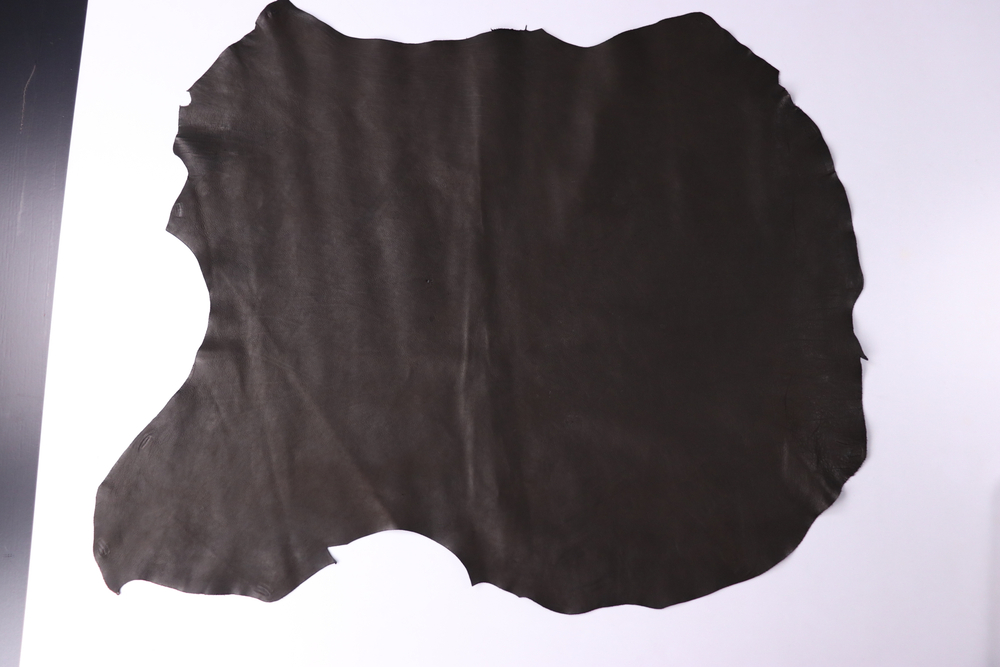 0,5-0,7  Кожа Подкладочная Флора Темно-коричневая 40дм² (КЛ)