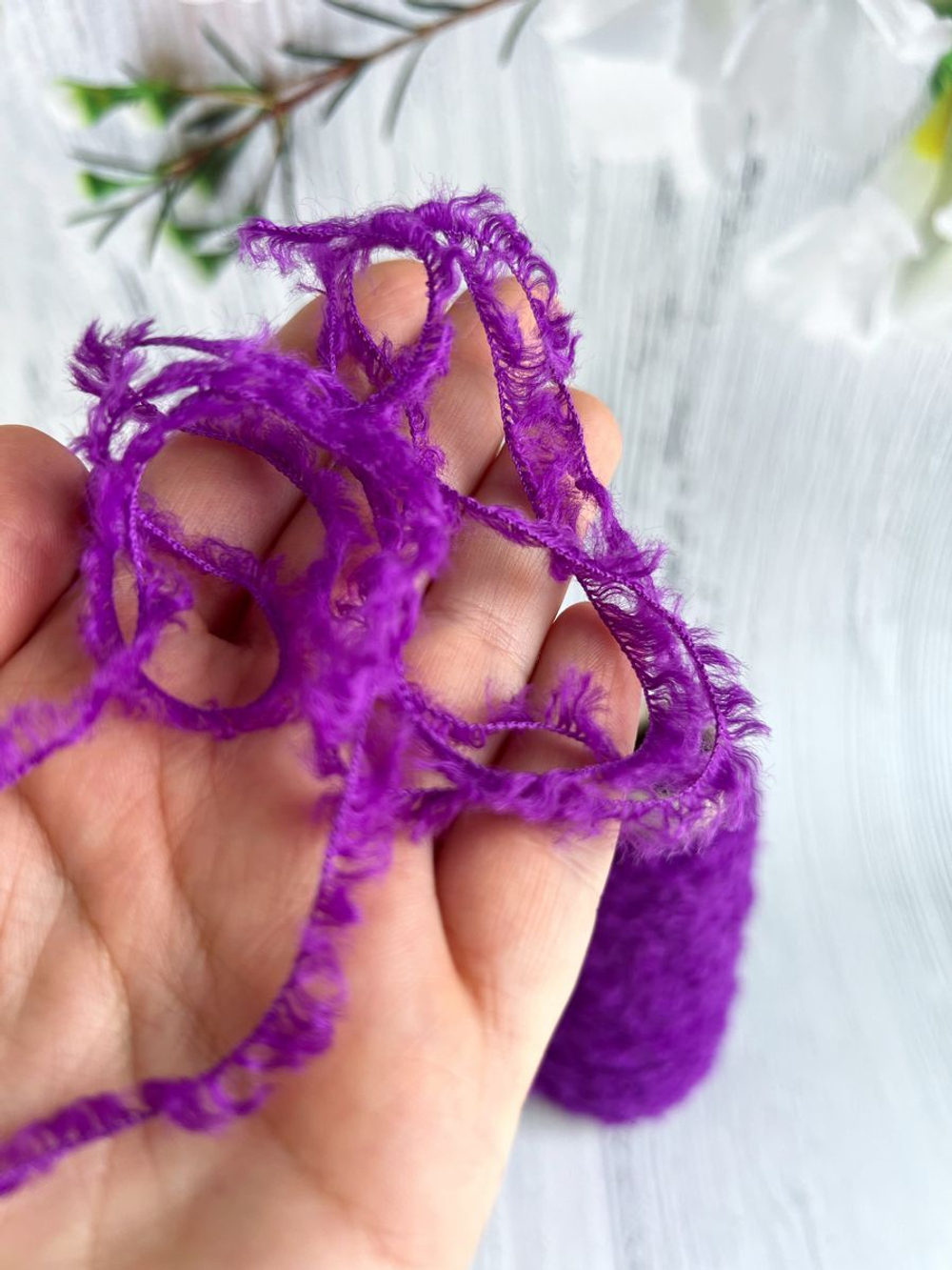 Пряжа для вязания мех Норки декоративная