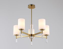 Ambrella Люстра со стеклянными плафонами на штанге Modern LH56261