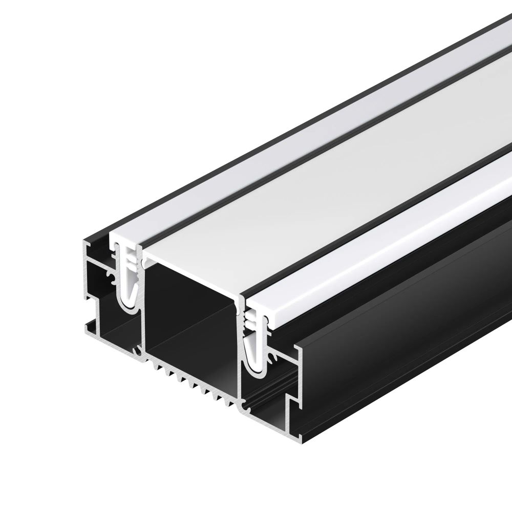 Профиль STRETCH-32-CEIL-CENTER-2000 BLACK (Arlight, Алюминий) 055208