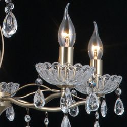 Подвесная люстра ILLUMICO  IL0265-5PSQ-39 AB