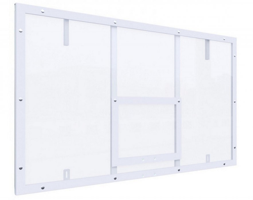 Щит баскетбольный игровой 1800х1050 на раме ОРГСТЕКЛО