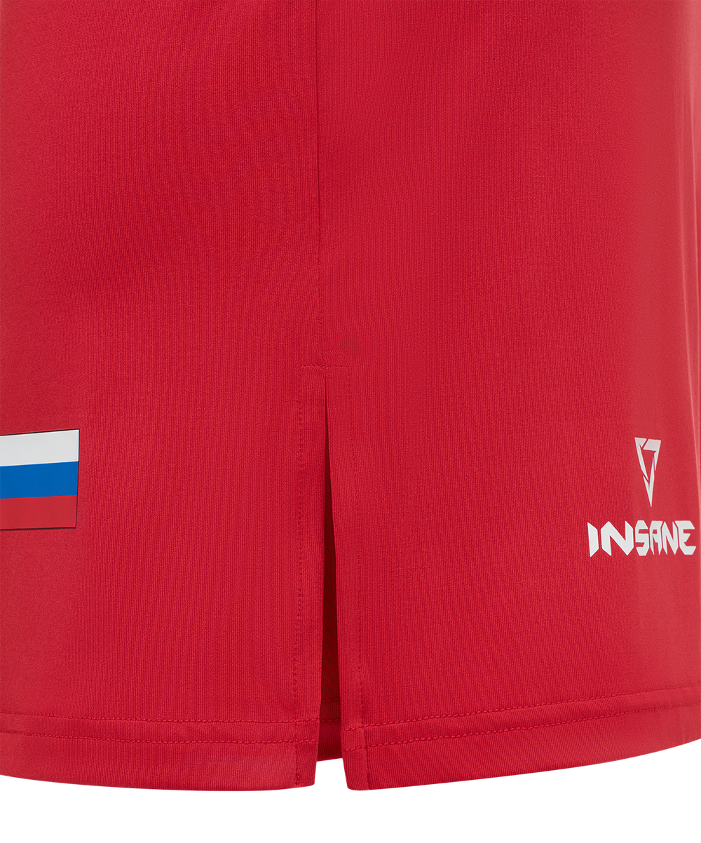 Юбка-шорты боксерские женские INSANE RBF, красный