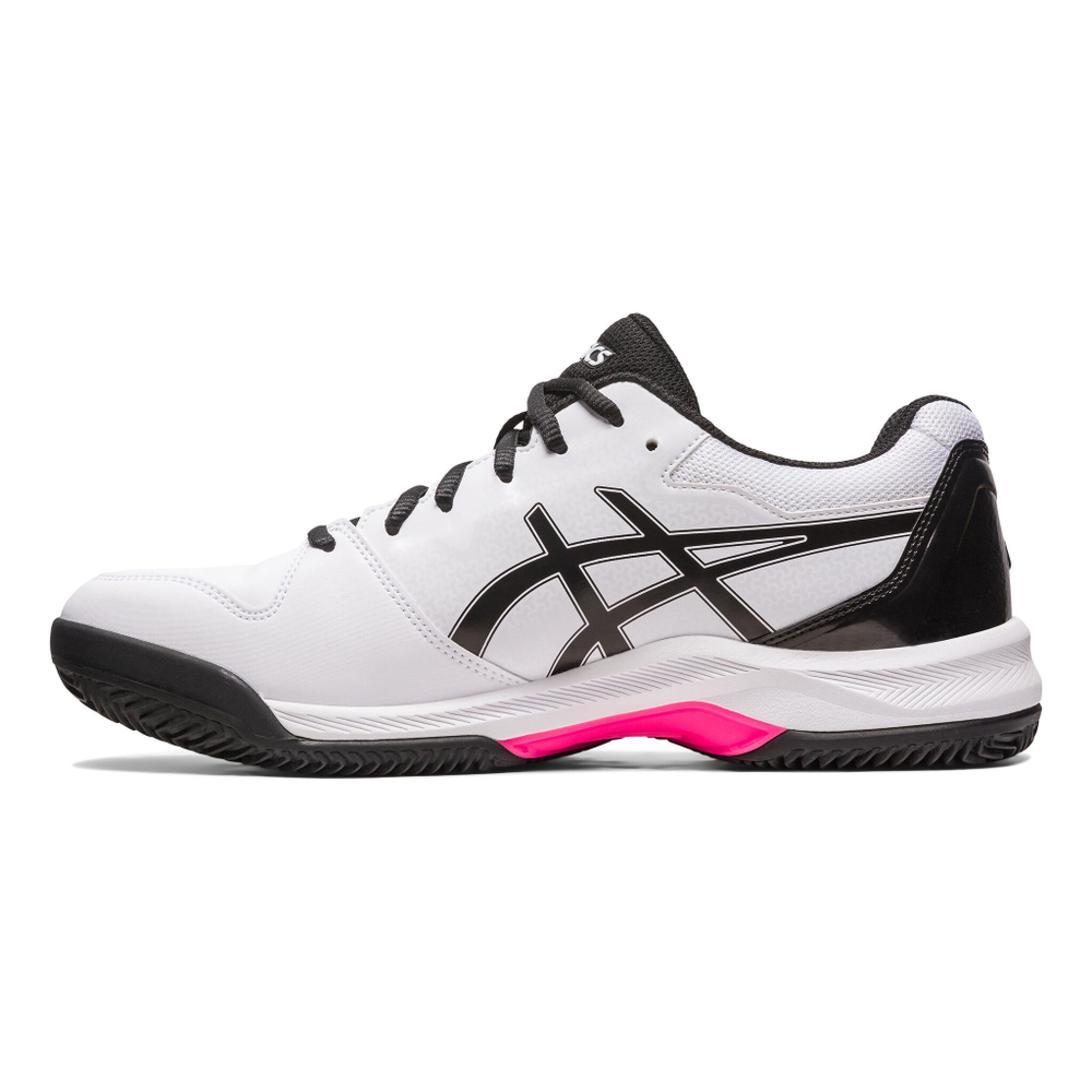 Мужские теннисные кроссовки ASICS Gel-Dedicate 7 CLAY Clay Court Shoe Men - White, Black
