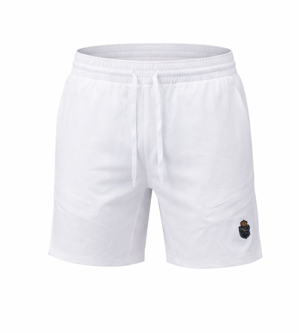 Шорты теннисные Monte-Carlo Country Club MCCC Patch - white