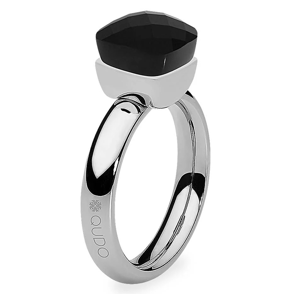 Кольцо Qudo FIRENZE 19 (S) Jet 107000/40-5301 19 размер 19