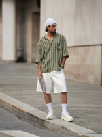 Шорты льняные | white