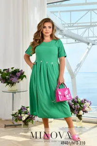 Платье 8-310-зеленый Minova
