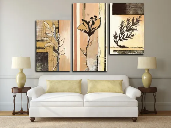 Модульная картина "Осенний монохром"