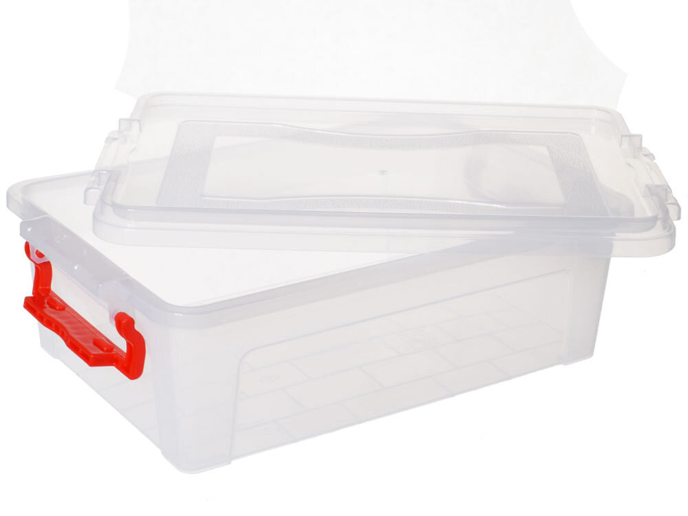 Контейнер для хранения 6,3л прямоугольный 360*235*115мм (в ассортименте)