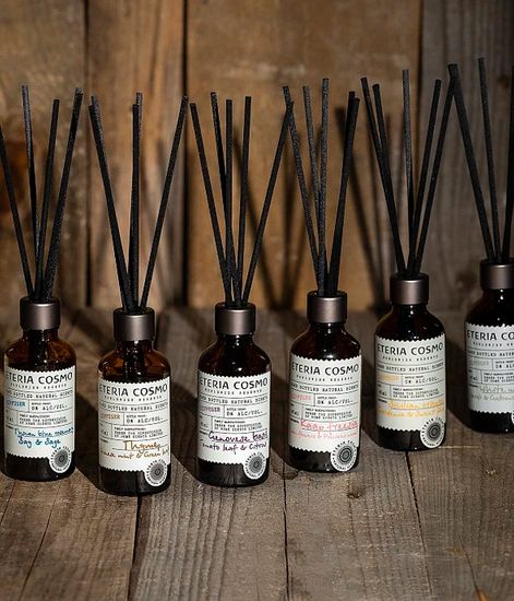 Базилик томатный лист и цитрус, диффузор c палочками, Eteria cosmo