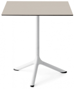 Стол ламинированный обеденный Scab Design Tripe, белый, тортора