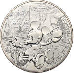 France 10 Euro 2018 – Mickey & La France: Pique-Nique Normand. Silver Coin from the "Mickey & La France" Series