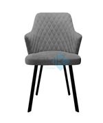 Стул DikLine 245 поворотный опоры чёрные