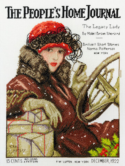 Набор для вышивания "Автоледи" 22 х 32 см (Россия)