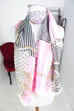 Палантин шелковый, новый