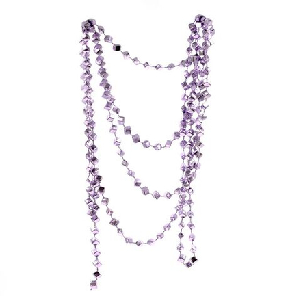 GAEM Украшение новогоднее Бусы "Ромбики", L10 м