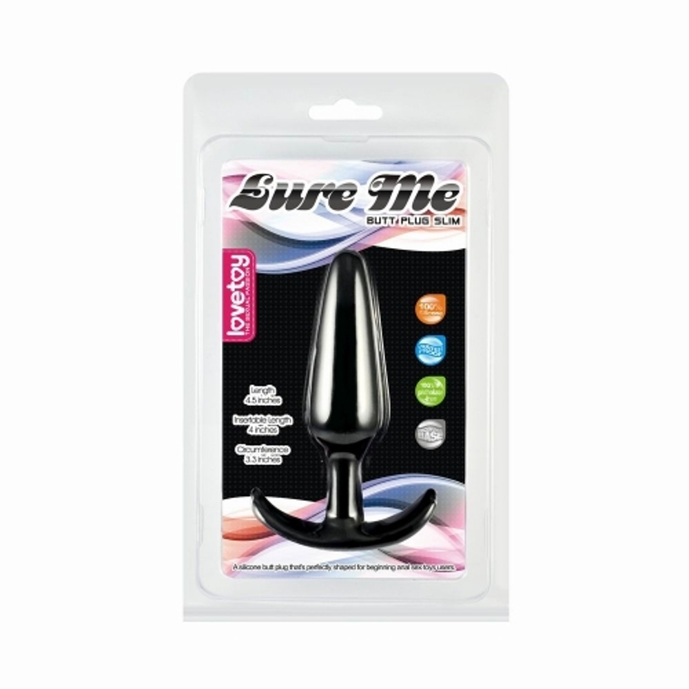 Анальная пробка LURE ME Classic Anal Plug S