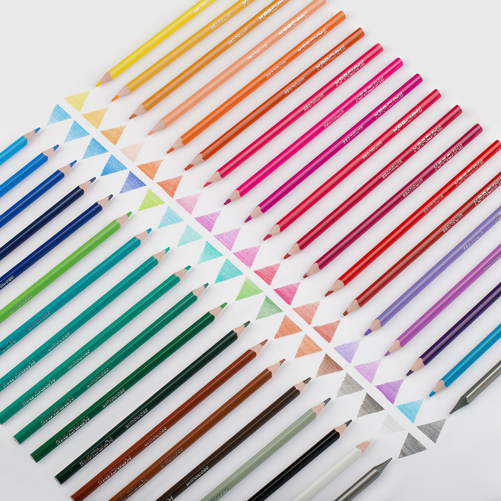 Карандаши цветные36 цвета(ов) пл. КРАСИН Эволюция (361299)