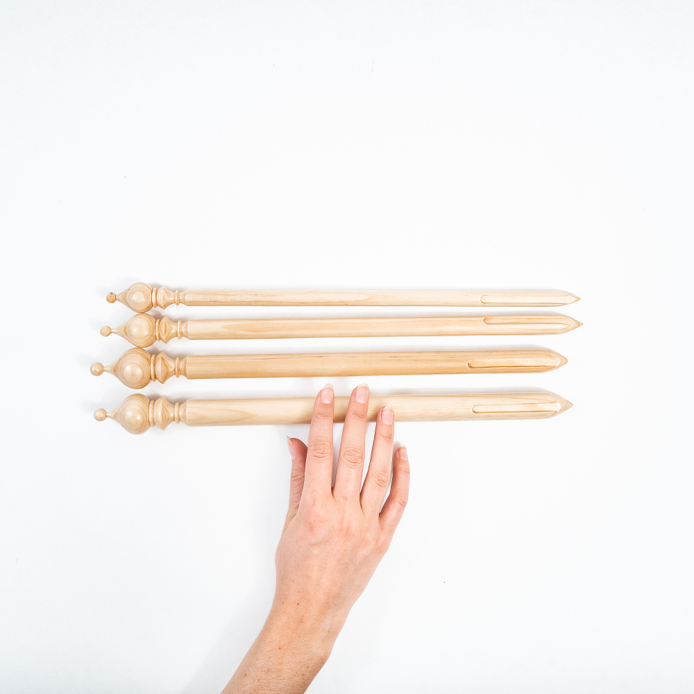 Набор брумстиков (палочек) для перуанского вязания. BrN1