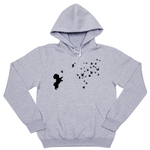 Толстовка "Бишон Фризе и бабочки"