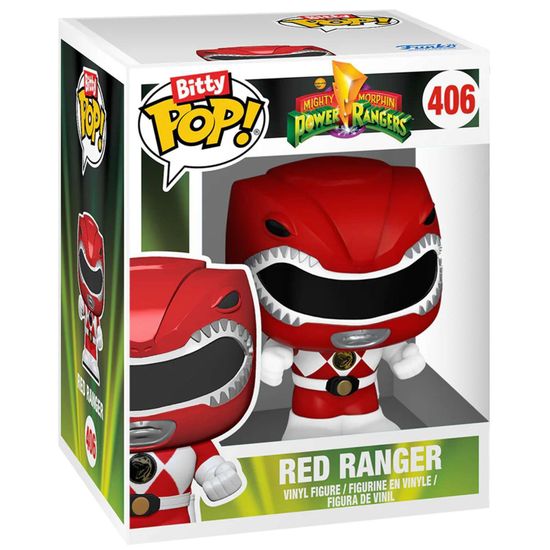 Фигурка Funko Bitty POP! Bitty Bot Power Rangers Megazord with Red Ranger 83644 / Фигурка Фанко ПОП! по мотивам мультсериала "Могучие рейнджеры", Мегазорд