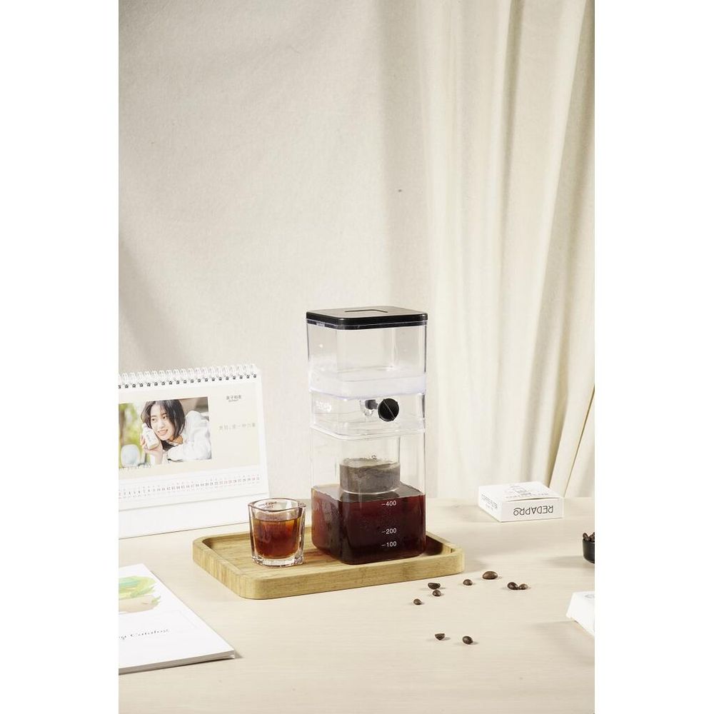 Кофеварка для холодного заваривания кофе, 500 мл стекло P.L.- Barbossa