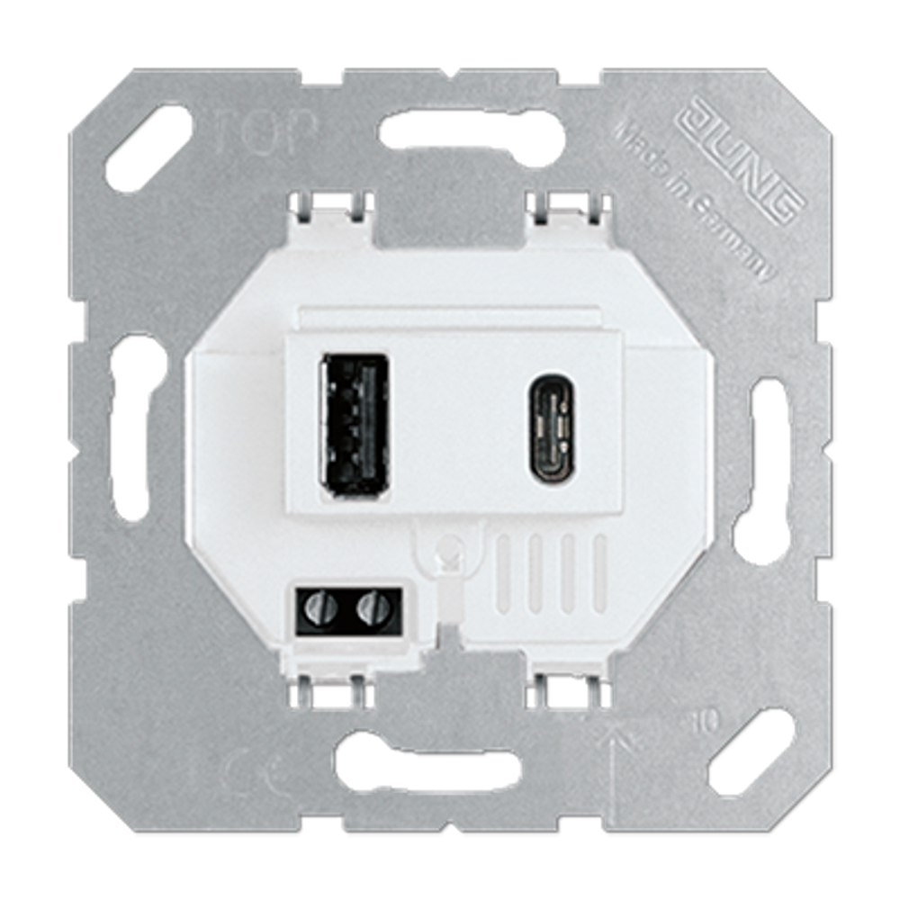 Розетка  Jung USB15CAWW