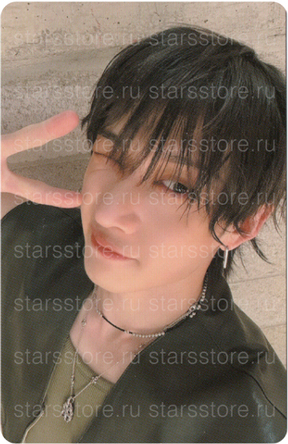 Фотокарта Bang Chan Stray Kids - Hollow (Tower Records Lucky Draw)