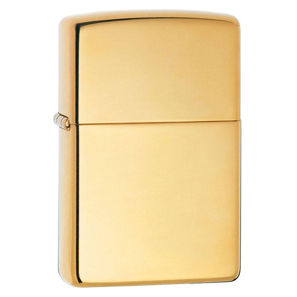 Зажигалка ZIPPO High Polish Brass (254B)
