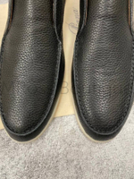 Кожаные ботинки лоферы Loro Piana Open Walk премиум класса