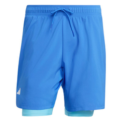 Мужские теннисные шорты Adidas Club 2in1 - glory blue