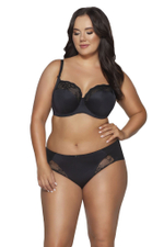 Бюстгальтер с мягкой чашкой Camellia (Размер: 65H) (Цвет: черный)